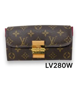 Louis Vuitton P.F. Elysee Monogram Rouge Wallet (LV280W)